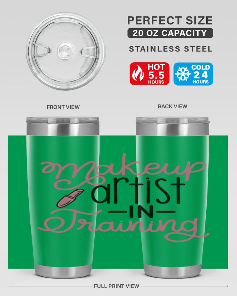 Makeup Artist in Training Style 53#- make up- Tumbler