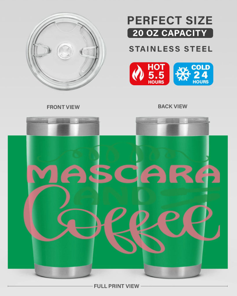 Mascara and Coffee 118#- fashion- Cotton Tank