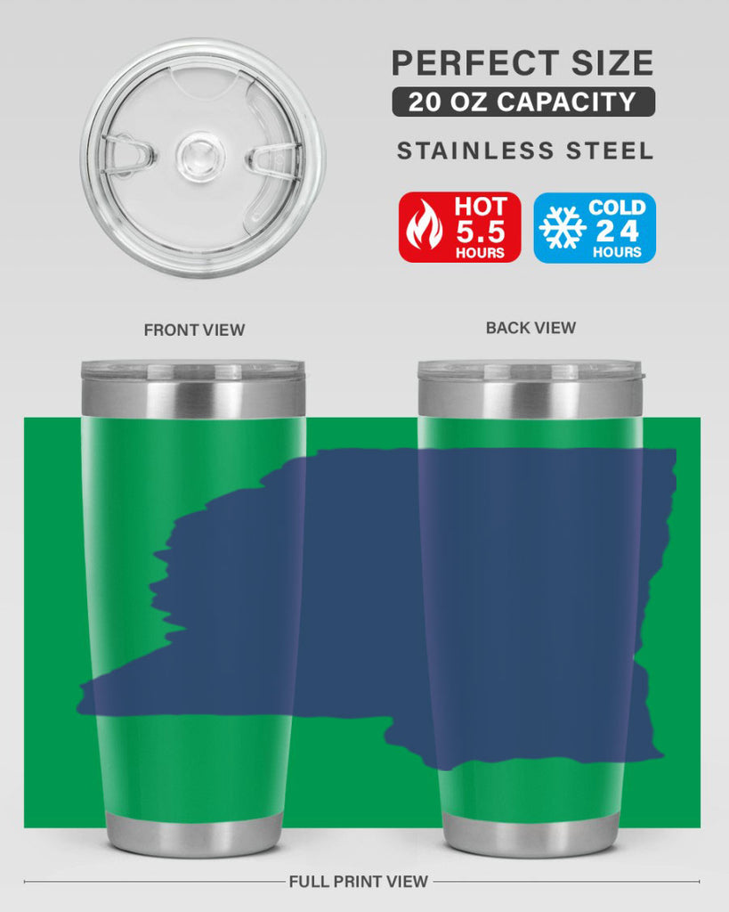 Mississippi 27#- stateflags- Tumbler