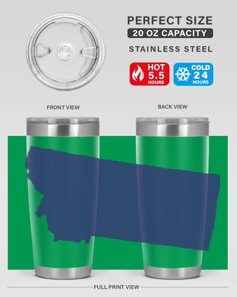 Montana 25#- stateflags- Tumbler