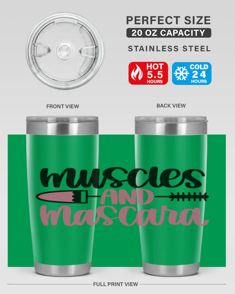 Muscles And Mascara Style 35#- make up- Tumbler