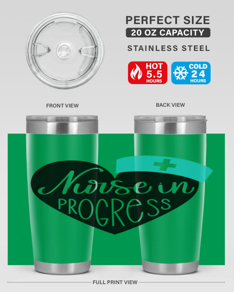 Nurse In Progress Style Style 112#- nurse- tumbler