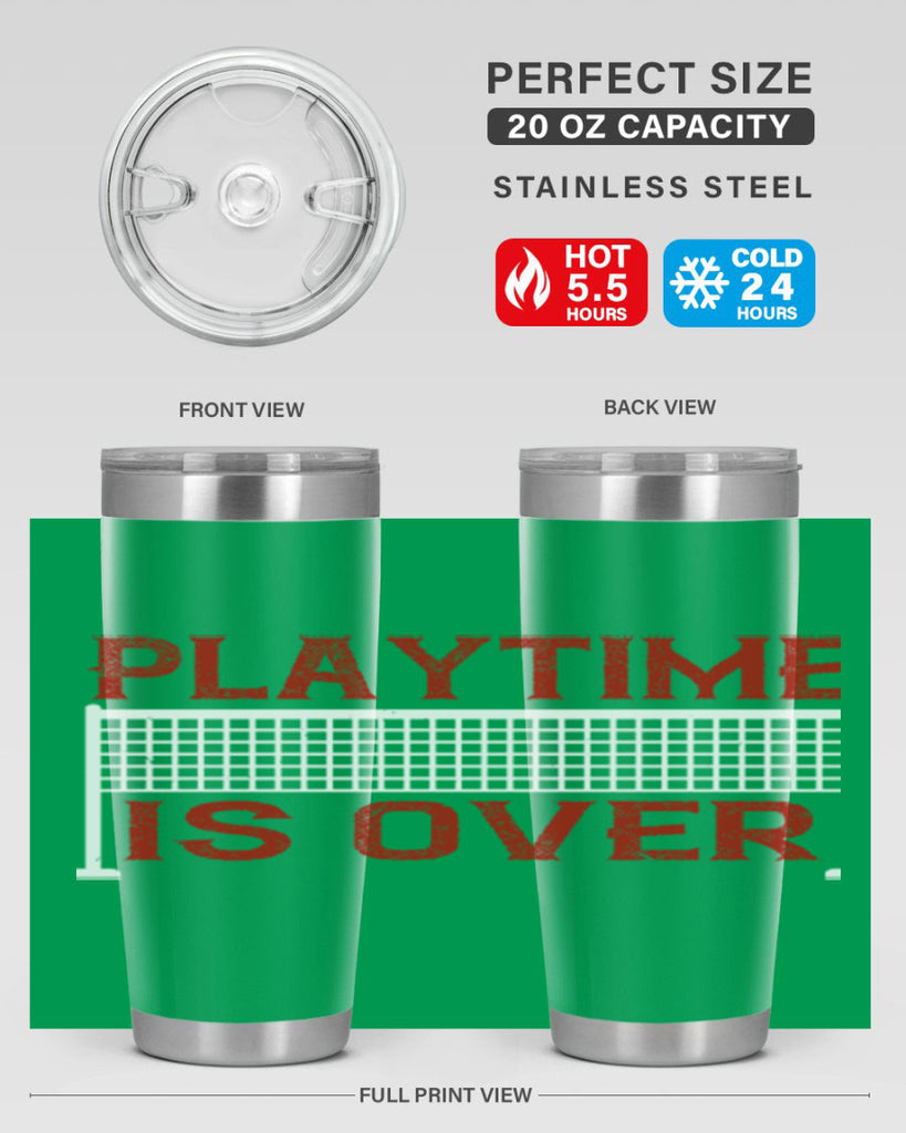 Playtime is over 1932#- badminton- Tumbler