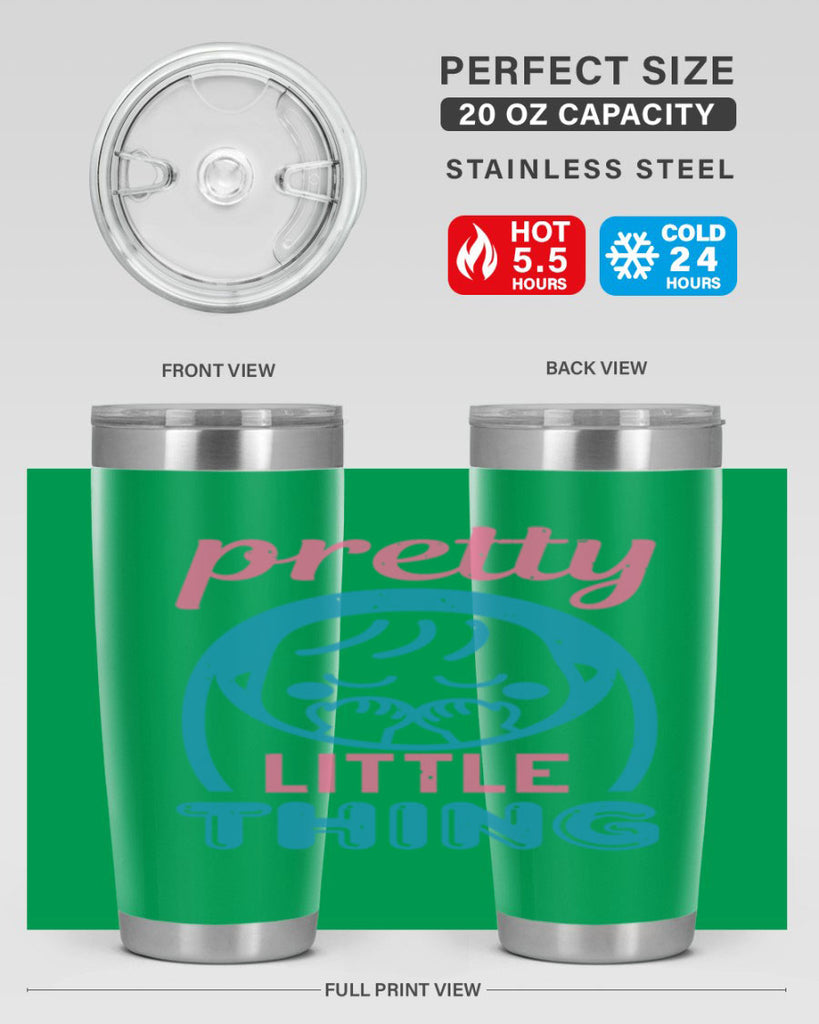 Pretty little Thing Style 19#- baby shower- tumbler