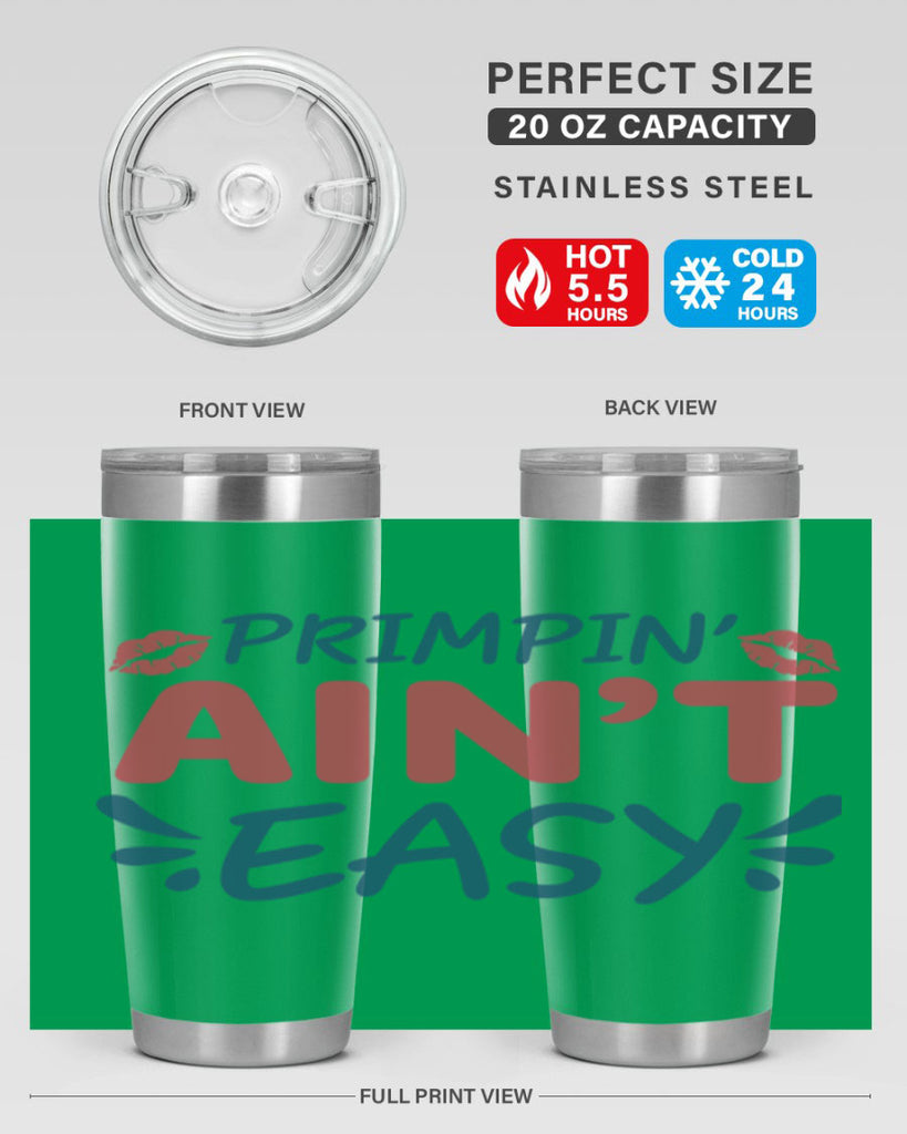 Primpin Aint Easy 132#- fashion- Cotton Tank