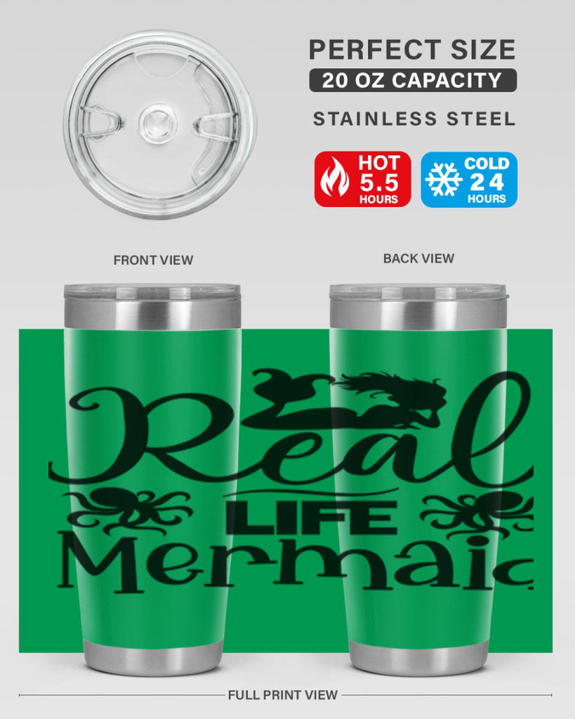 Real Life Mermaid 550#- mermaid- Tumbler