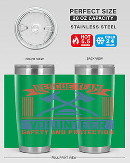 Rescue Team Volunteer Safety And Protection Style 33#- volunteer- Tumbler