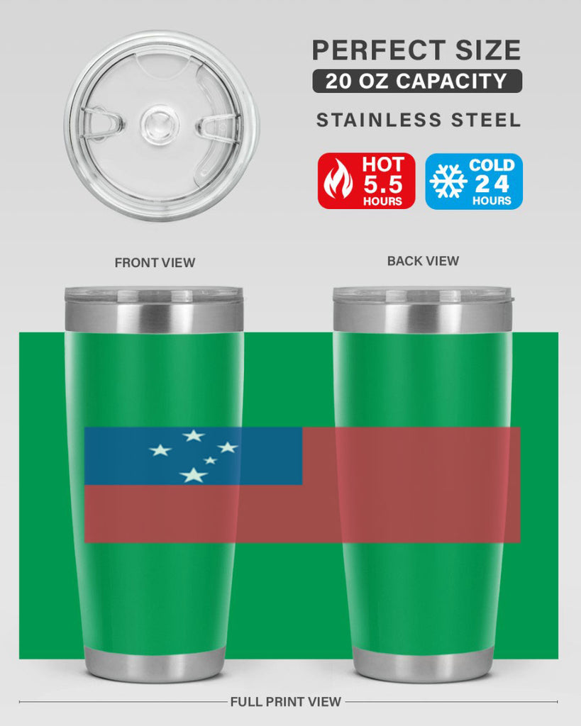 Samoa 49#- world flags- Tumbler
