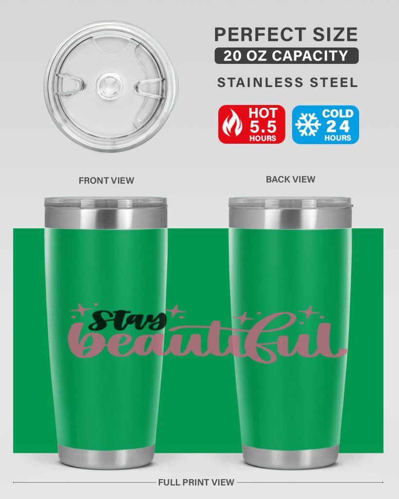 Stay Beautiful Style 18#- make up- Tumbler
