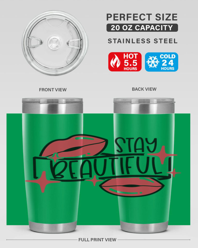 Stay Beautiful Style 19#- make up- Tumbler