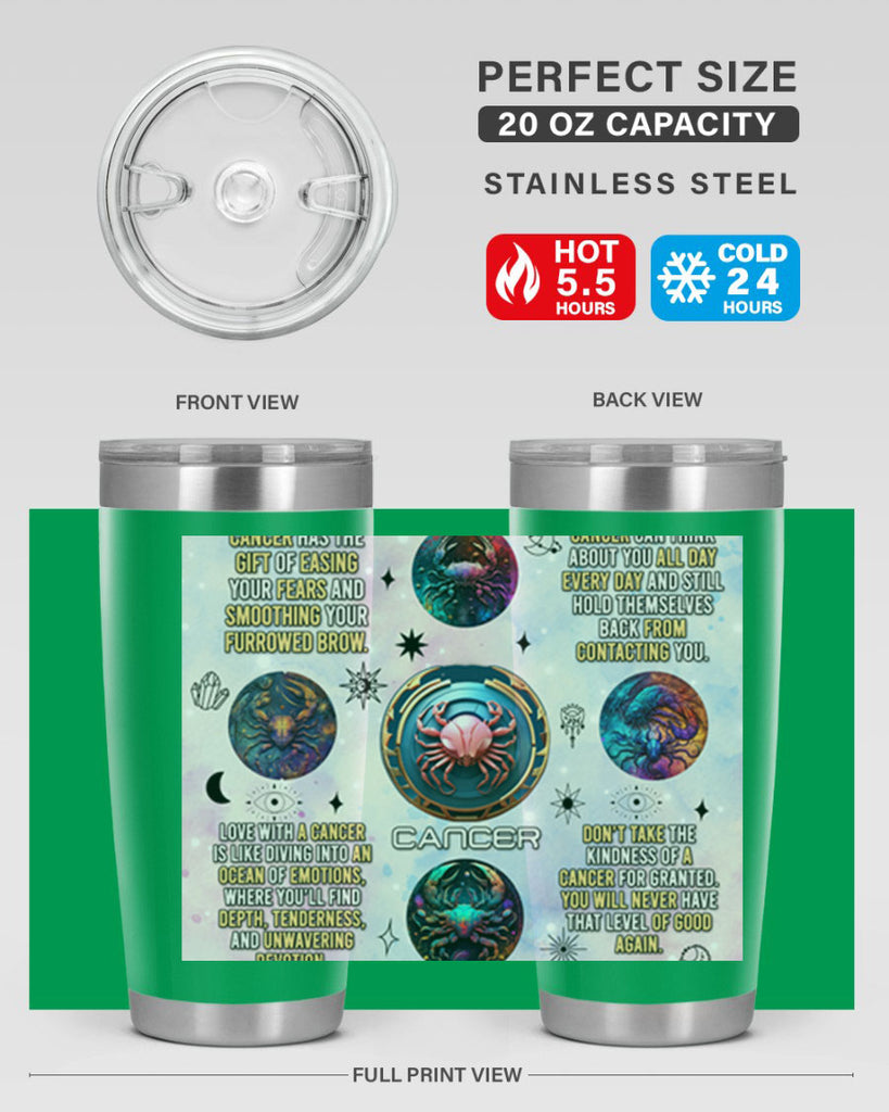 StraightCancer 470#- zodiac- Tumbler