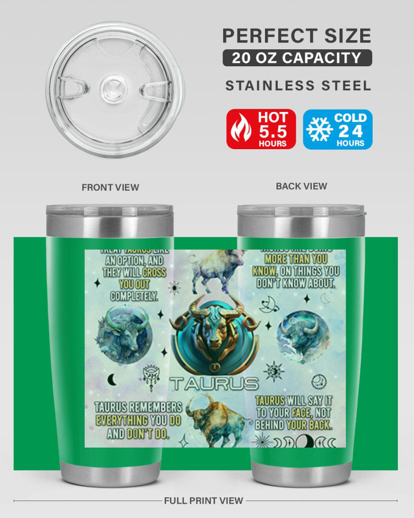 StraightTaurus 478#- zodiac- Tumbler