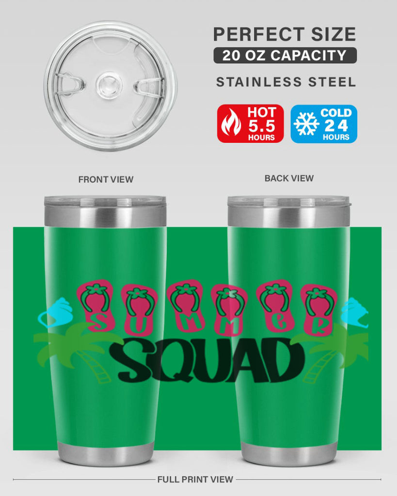 Summer Squad Style 22#- summer- Tumbler
