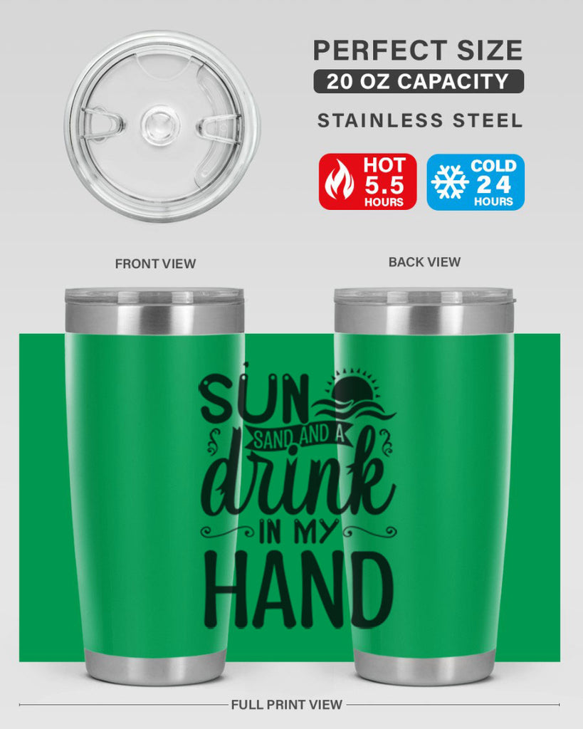 SunSandandaDrink 481#- zodiac- Tumbler