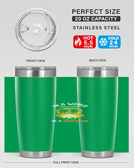 Sunflower Owl In A World A TurtleRabbit 18#- owl- Tumblers