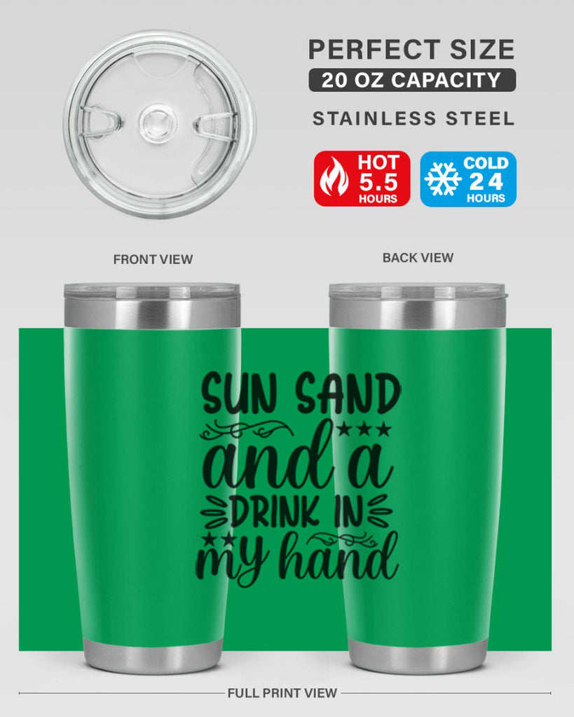 Sunsandandadrink 482#- zodiac- Tumbler