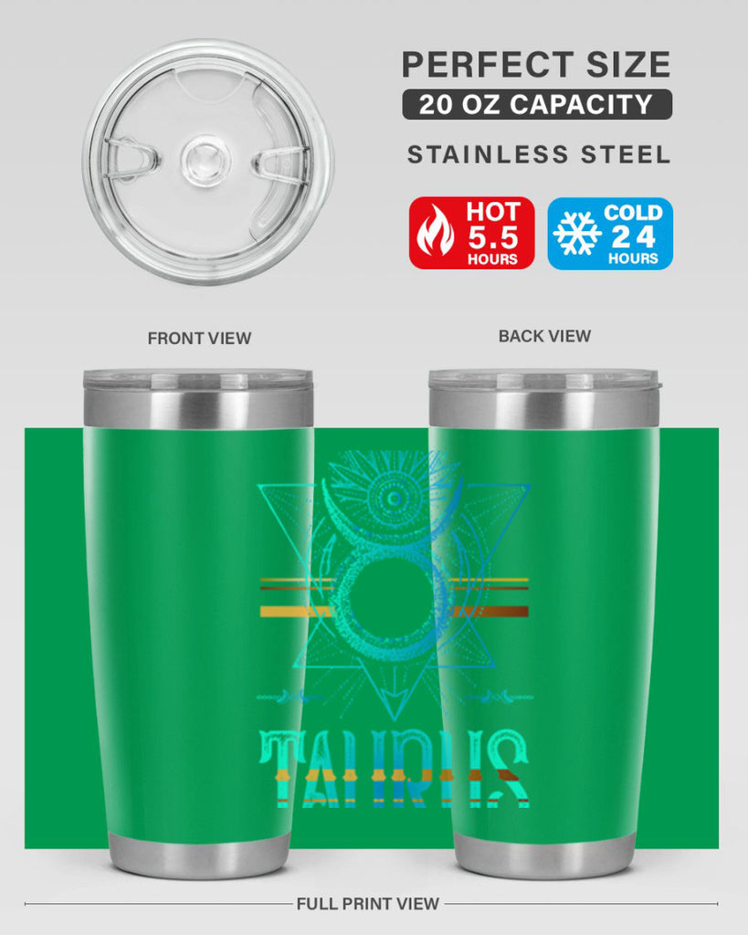 Taurus 506#- zodiac- Tumbler