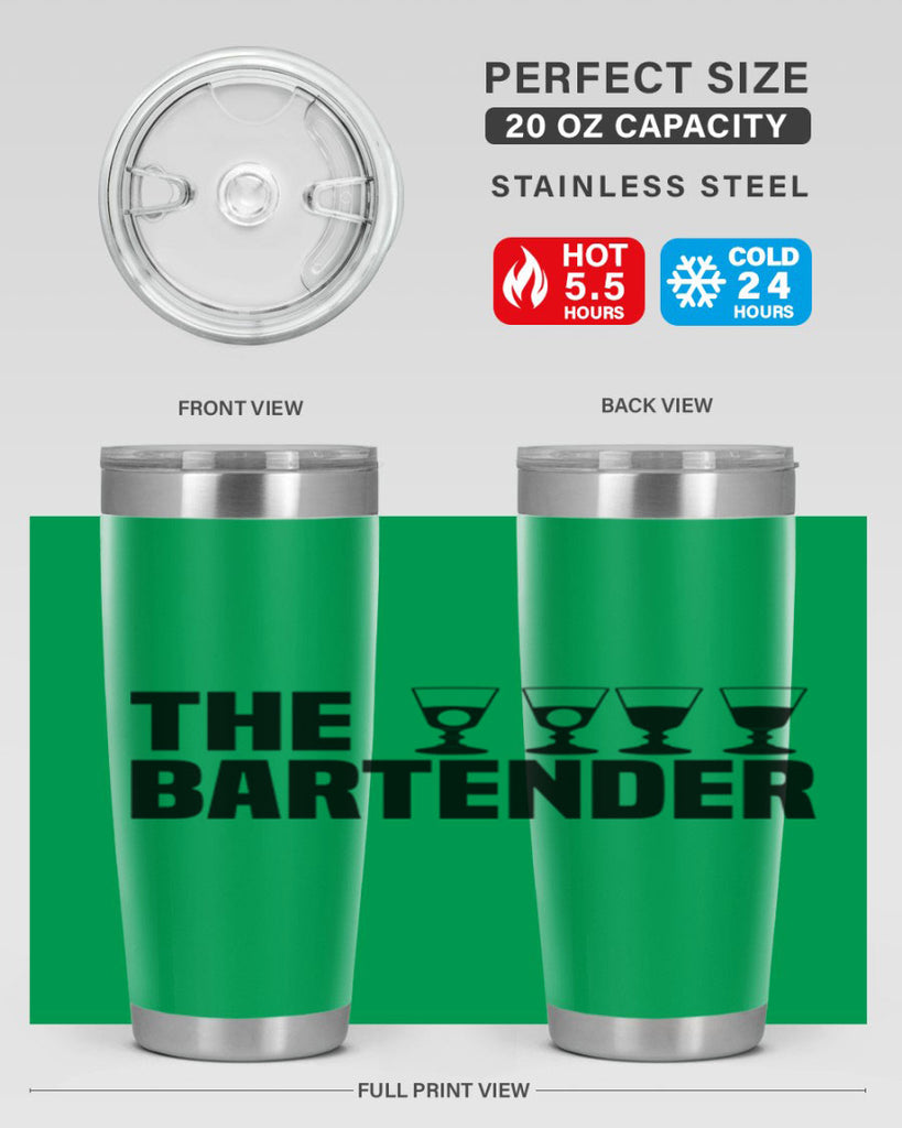 The bartender Style 12#- bartender- tumbler