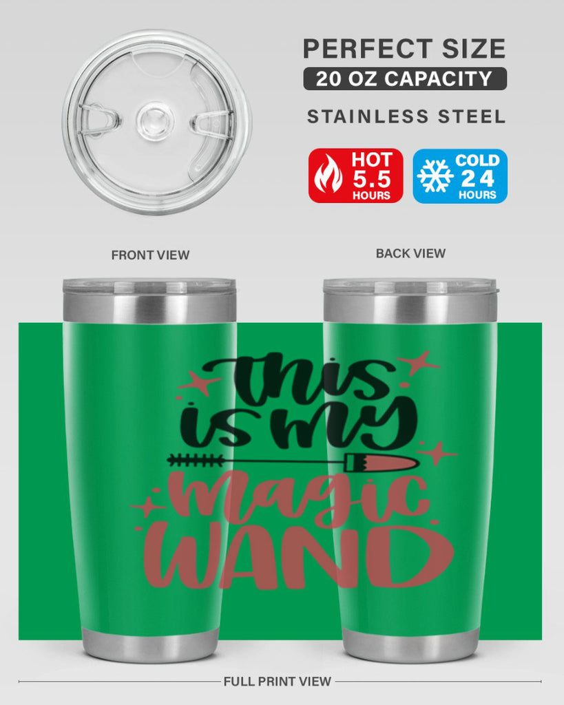 This Is My Magic Wand Style 12#- make up- Tumbler