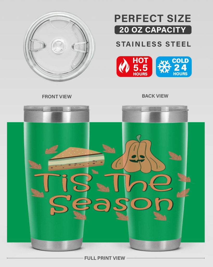 Tis The Season 618#- fall- Tumbler