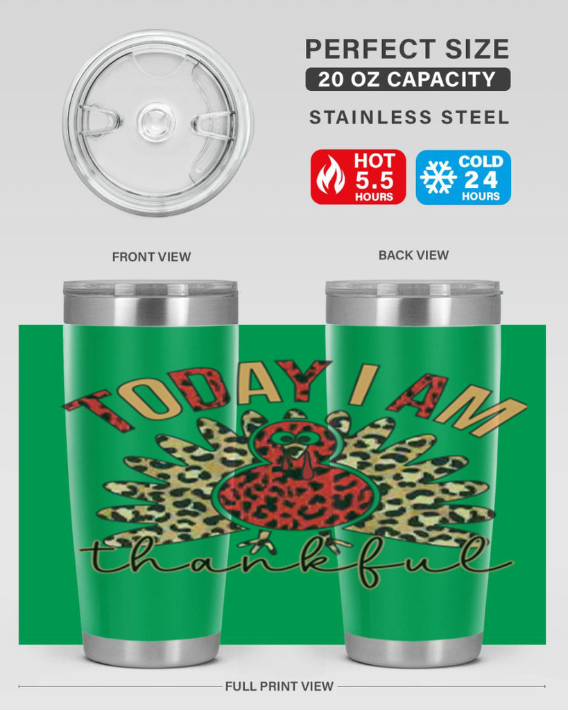 Today i am thankful 621#- fall- Tumbler