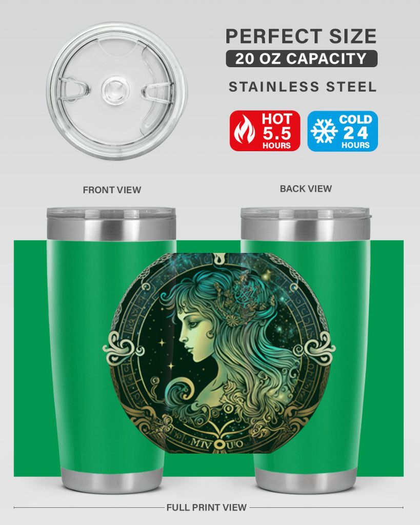 Virgo 526#- zodiac- Tumbler