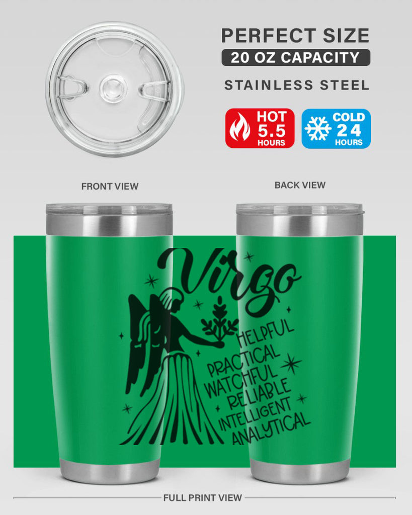 Virgo 533#- zodiac- Tumbler