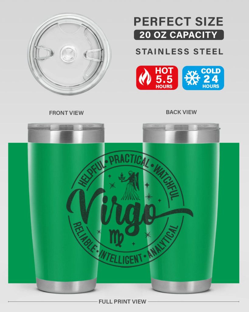 Virgo 535#- zodiac- Tumbler