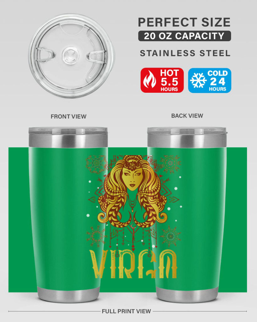 Virgo 542#- zodiac- Tumbler