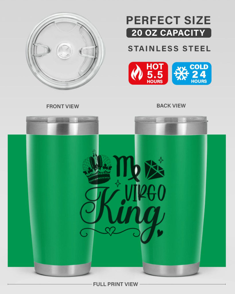 Virgo king 537#- zodiac- Tumbler
