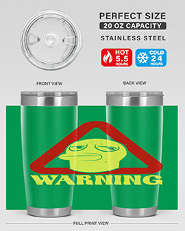 Warning Style 12#- duck- Tumbler