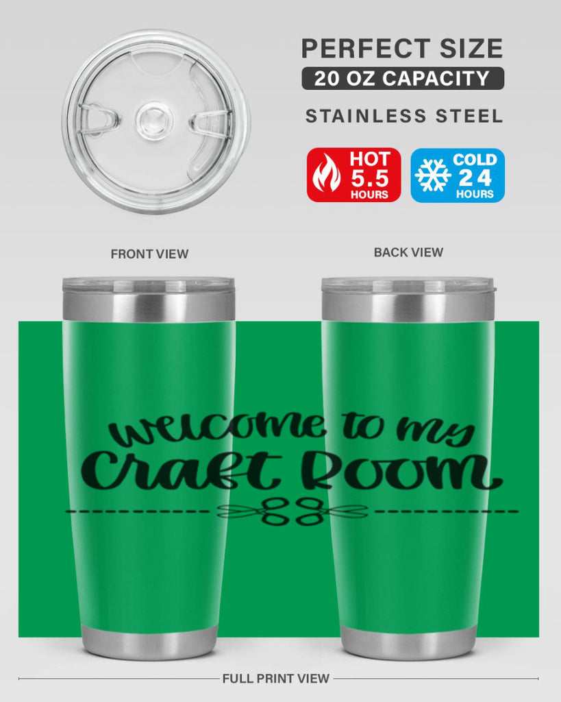 Welcome To My Craft Room 2#- crafting- Tumbler