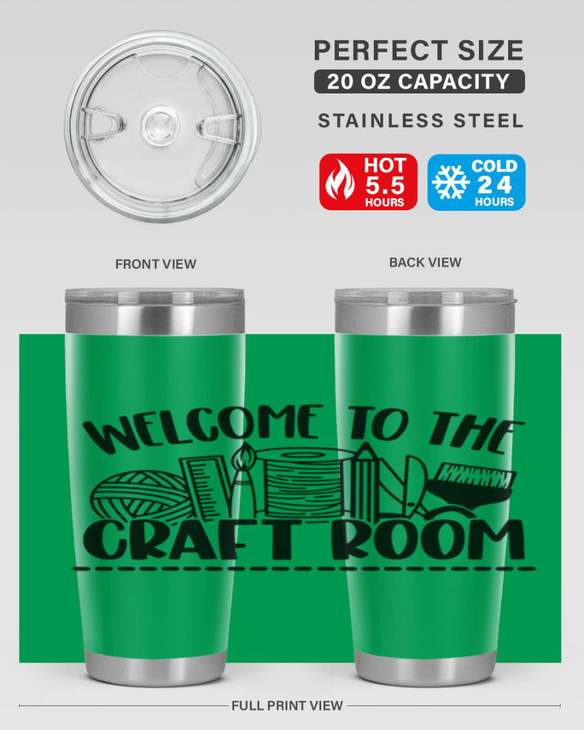 Welcome To the Craft Room 1#- crafting- Tumbler