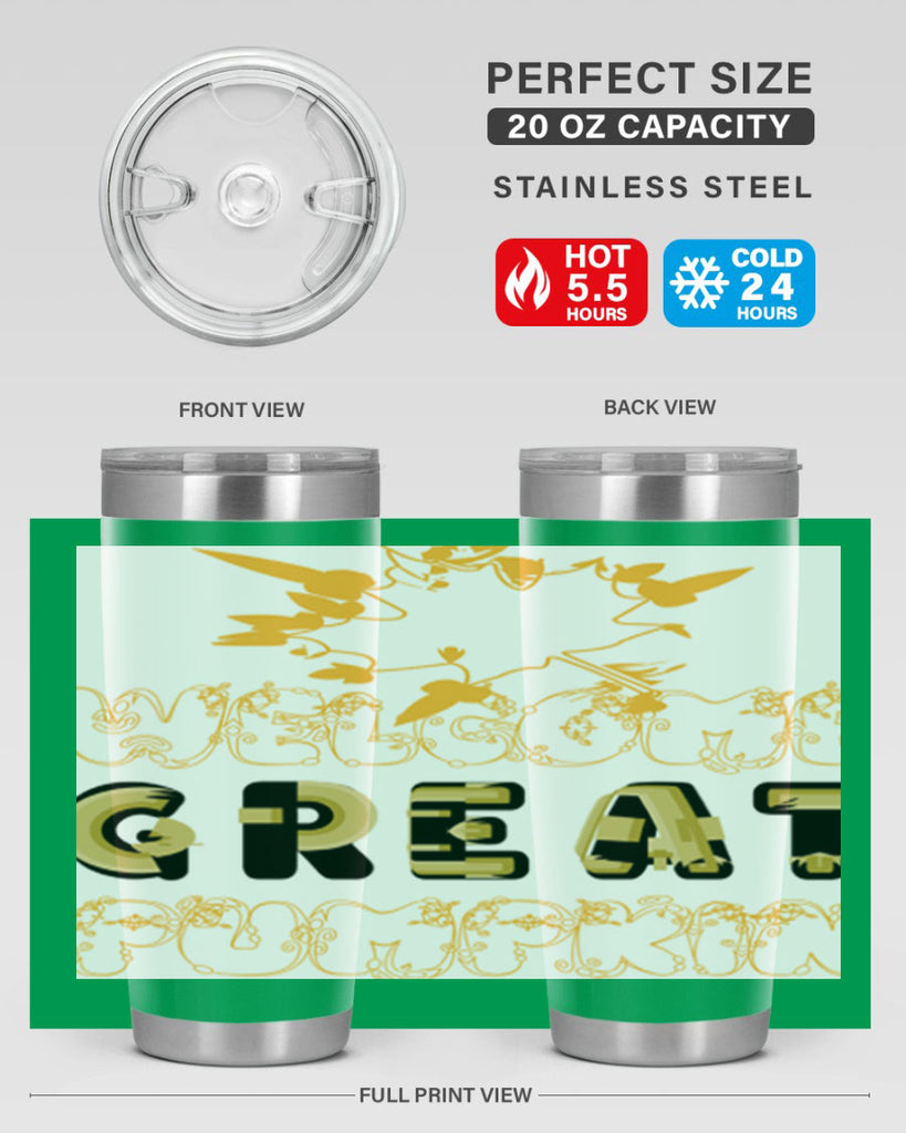WelcomeGreatPumpkindesign 639#- fall- Tumbler