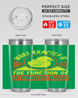 What exactly is the function of a rubber duck Style 10#- duck- Tumbler