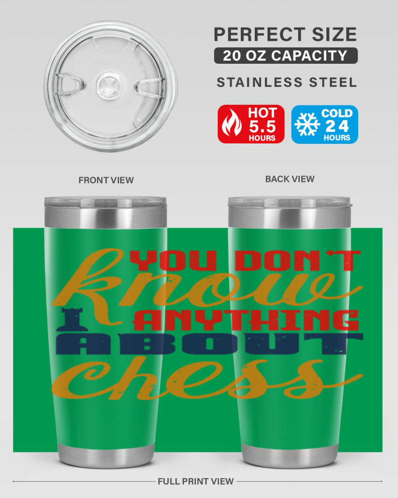 You dont know anything about chess 10#- chess- Tumbler