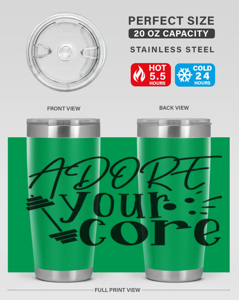 adore your core Style 111#- summer- Tumbler