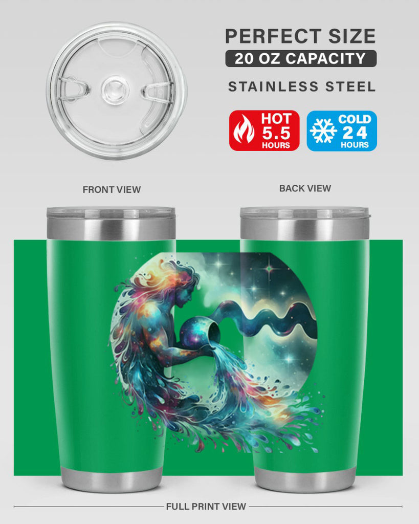 aquarius 88#- zodiac- Tumbler