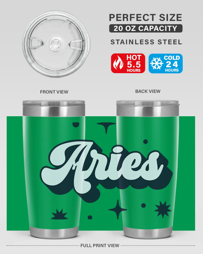 aries 133#- zodiac- Tumbler