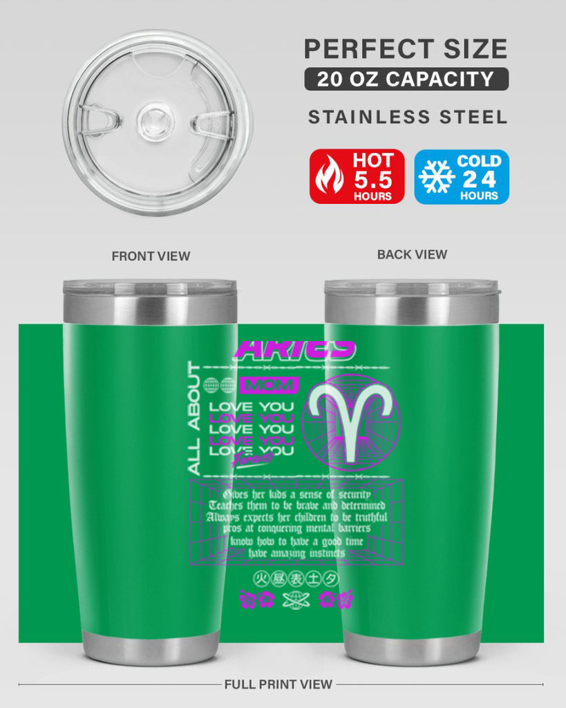 aries 138#- zodiac- Tumbler