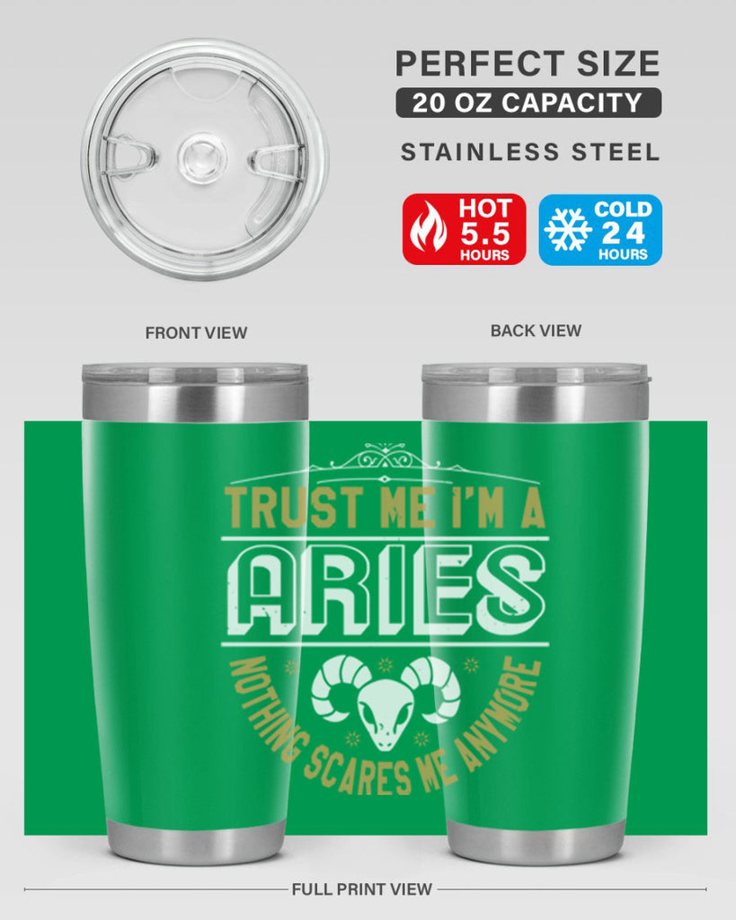 aries 139#- zodiac- Tumbler