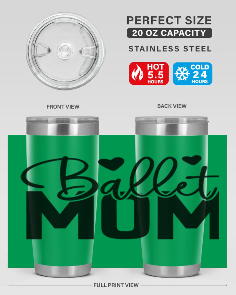 ballet mom 12#- ballet- Tumbler