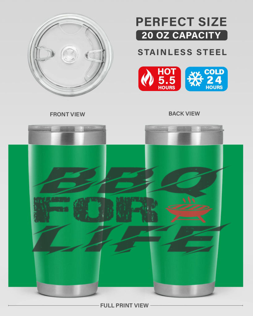 bbq for life 39#- bbq- Tumbler