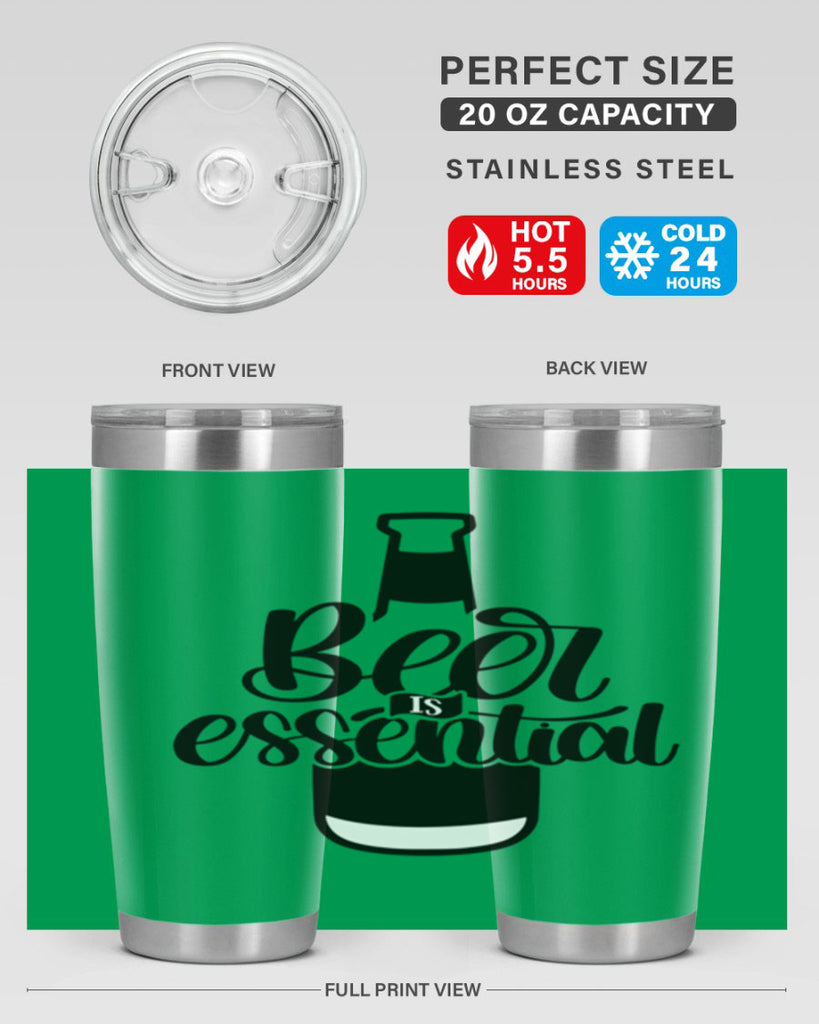 beer is essential 48#- beer- Tumbler