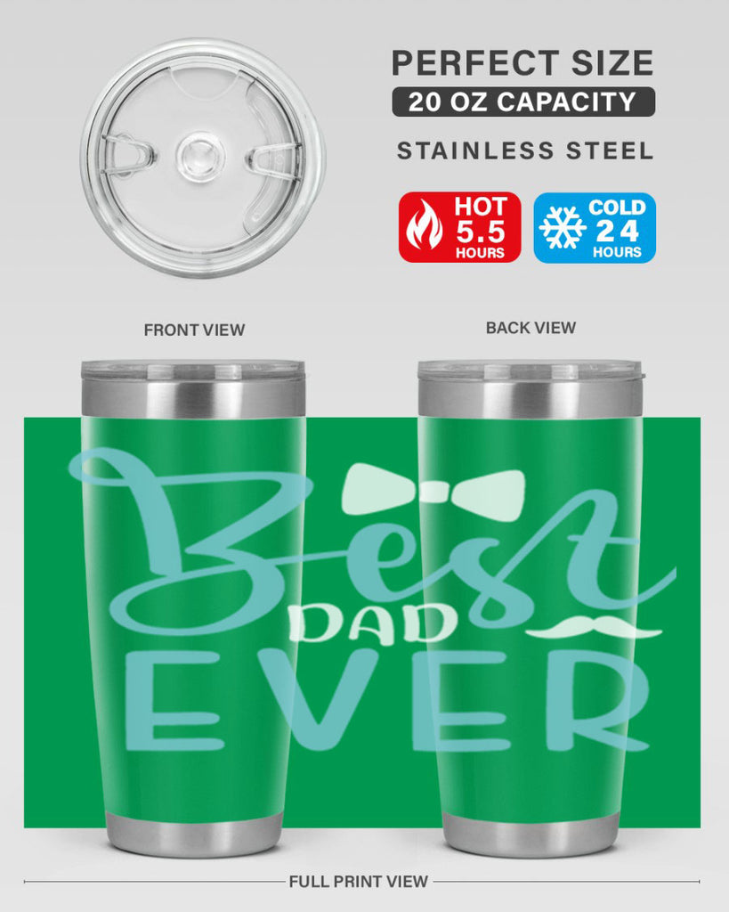 best dad ever 109#- fathers day- Tumbler
