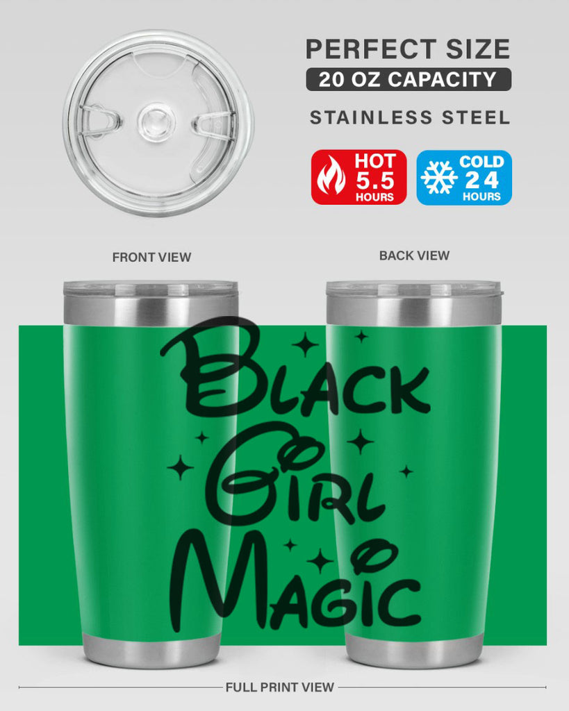 black girl magic 207#- black words phrases- Cotton Tank