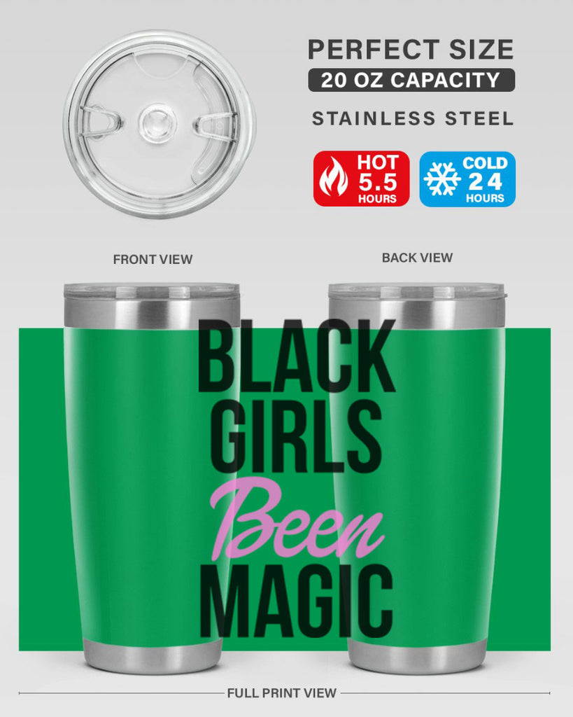 black girls been magic 244#- black words phrases- Cotton Tank