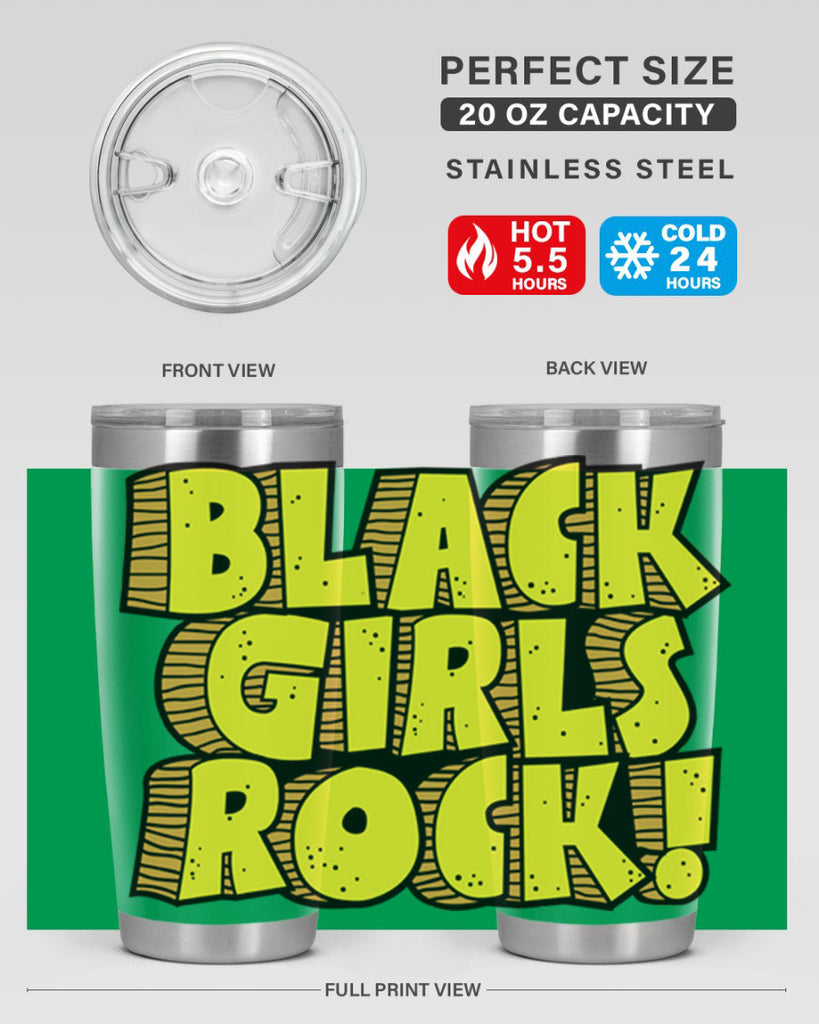 black girls rock school 202#- black words phrases- Cotton Tank