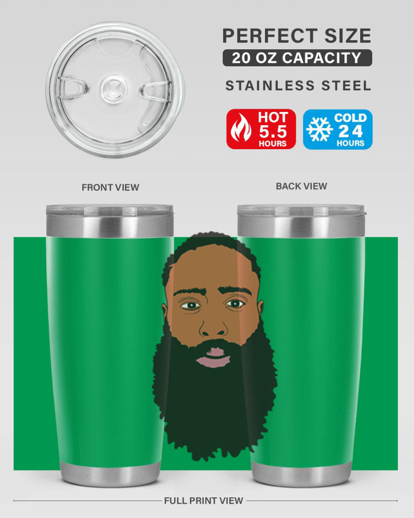 black man style 2#- black men - boys- tumbler