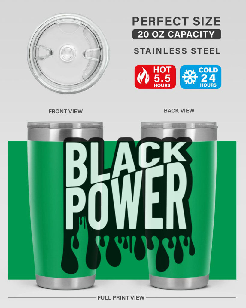 black power- black words phrases- Cotton Tank